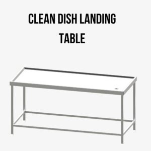 Clean Dish Landing Table