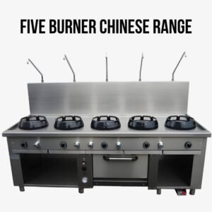 Five Burner Chinese Range