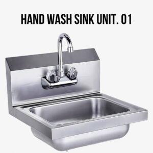 Hand Wash Sink Unit. 01