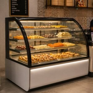 Display Counters Curved Glasses